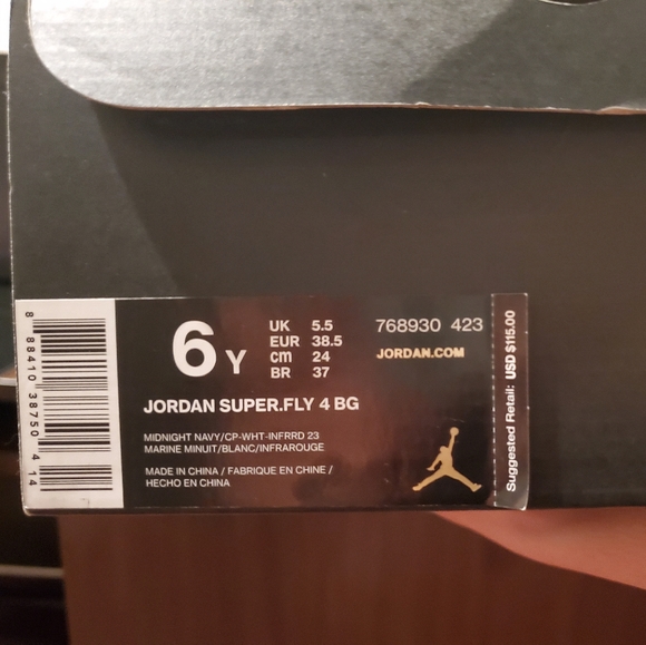 SOLD JORDAN SUPER.FLY 4 SNEAKER SHOES - Picture 6 of 6